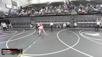 116 lbs Cons. Round 2 - Daxton Hart, Springville High School vs Kyson Feheman, Jordan High School