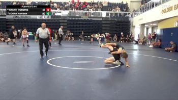 125 lbs Cons. Round 5 - Kalvin Robbins, Sierra College vs Logan Hansen, Moorpark College