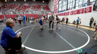 110 lbs Rr Rnd 3 - Logan Darst, Comanche Takedown Club vs Beau Garrett, Little Axe Takedown Club