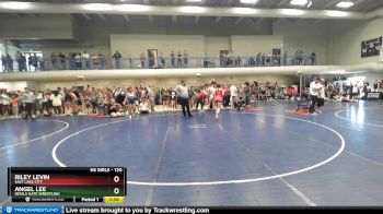 120 lbs Quarterfinal - Angel Lee, Devils Gate Wrestling vs Riley Levin, Salt Lake City