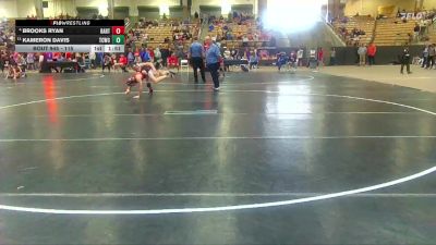 115 lbs Cons. Round 2 - Kameron Davis, GroundZero vs Brooks Ryan, E3 Wrestling