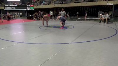 175 lbs Quarterfinal - Skylynn Payne, Sayre vs Andee Boyce, Carlisle