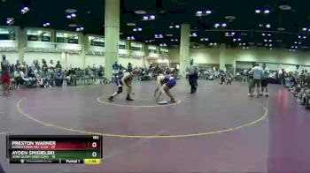 182 lbs Round 5 (10 Team) - Preston Warner, Bubbletown Mat Club vs Ayden Smigielski, John Glenn Wrestling