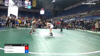 152 lbs Rnd Of 128 - Nicholas Gallegos, Colorado vs Nicolas Kanakis, South Dakota