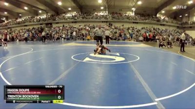 70 lbs Champ. Round 2 - Trenton Bockoven, Camdenton Wrestling Club-AA vs Mason Doupe, Chillicothe Wrestling Club-AAA