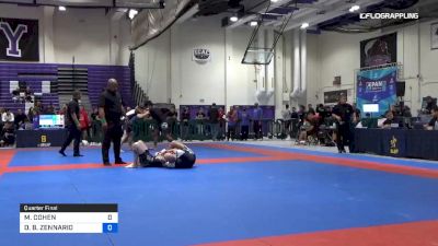 MARCELO COHEN vs DAVID B. ZENNARIO 2019 Pan IBJJF Jiu-Jitsu No-Gi Championship