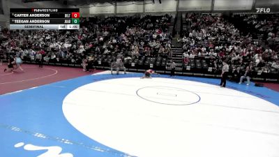 3A 138 lbs Semifinal - Teegan Anderson, Juab vs Carter Anderson, Delta