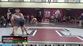 195 lbs Round 3 - Isaac Thacher, Fort Madison vs Keegan Davis, Des Moines Roosevelt