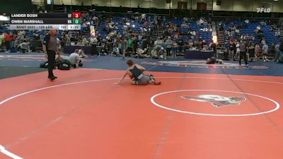 126 lbs Round Of 32 - Lander Bosh, UT vs Owen Marshall, WA