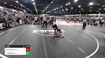 126 lbs Round Of 128 - Kai Duckworth, Scripps Ranch HS vs Jahlijah Yockeman, Elite WC Hawaii