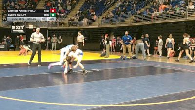 130 lbs Consy 3 - Lauren Porterfield, Connellsville vs Avery Smiley, Mohawk