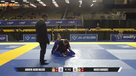 Moses Marquez vs Andrew Jacob Wilcox 2026 Pan Jiu Jitsu IBJJF Championship