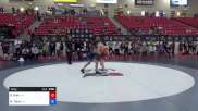 55 kg Cons 8 #1 - Griffin Rial, Black Fox Wrestling Academy vs Nico Tocci, Air Force Regional Training Center