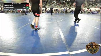 126 lbs Consi Of 8 #1 - Daxton Bean, Elgin Wrestling vs Jayden Beard, Sperry Wrestling Club