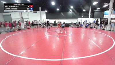 88 lbs Matthew Waters, Georgia vs Layton Alvarez, Iowa Red