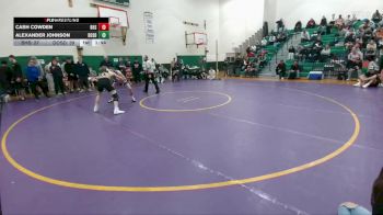 132 lbs Alexander Johnson, DouglasSD vs Cash Cowden, Buffalo High