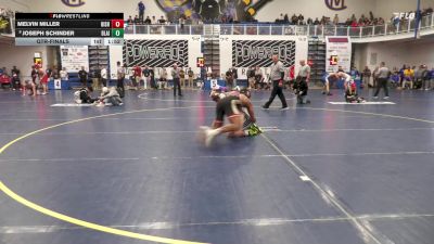 160 lbs Qtr-finals - Melvin Miller, Bishop McCort vs Joseph Schinder, Blair Academy-NJ