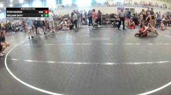 72 lbs Semifinal - William Duty, Eastside Youth Wrestling vs Ryan Bassiri, Capital City Wrestling Club