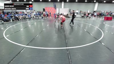 126 lbs James Bilby, Team Kansas Silver vs Michael Keith, Team Wyoming White