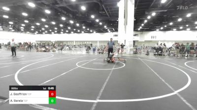 86 lbs Consi Of 8 #2 - Jaxon Geoffrion, Top Rank vs Andy Barela, Top Rank