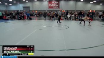 62 lbs Semifinal - Jeffrey Bartlett, Falls Church Force Wrestling C vs Nolan Lumagui, Bull Island Grappling