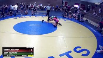 89 lbs 5th Place Match - Gabriel Martinez, Vacaville Wrestling Club vs Cody Holtberg, Nor-Cal Inferno