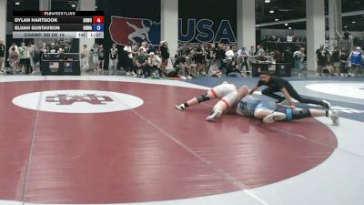 110 kg Champ. Rd Of 16 - Dylan Hartsook, Sweet Home Wrestling Club vs Elijah Gustavson, Gold Rush Wrestling Academy Reno