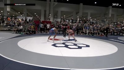 57 lbs Champ. Round 2 - Taylor Ticknor, Bulldog Wrestling Club vs Nico Provo, California Regional Training Center (CA RTC)