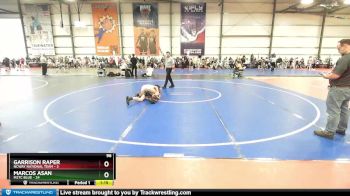 96 lbs Rd# 2 10:30am Friday - Marcos Asan, M2TC Blue vs Garrison Raper, NCWAY National Team