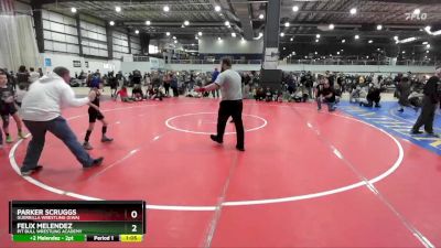 57 lbs 1st Place Match - Parker Scruggs, Guerrilla Wrestling (GWA) vs Felix Melendez, Pit Bull Wrestling Academy