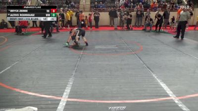 110_B lbs Round Of 32 - Bryce Zerbe, Tri Valley vs Altivo Rodriguez, Wvw