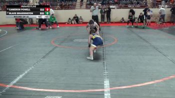 90_B lbs Round Of 32 - Cameron Powell, Colonial (PW) vs Blake Brassington, Mahanoy Area