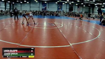 105 lbs Rd# 10- 4:00pm Saturday Final Pool - Cooper Breslin, Team Ohio vs Jaxon Gillespie, Backyard Brawlers