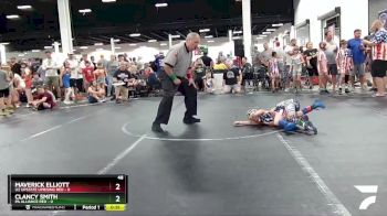 48 lbs Round 1 (8 Team) - Clancy Smith, PA Alliance Red vs Maverick Elliott, U2 Upstate Uprising Red