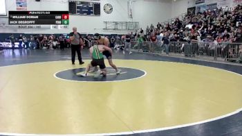 165 lbs Semifinal - Jack DeGrofft, Pendleton vs William Doman, Canby