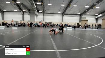 75 lbs Rr Rnd 3 - Hudson Heyder, Sanderson Wrestling Academy vs Bruno Ramirez, Gold Rush Wrestling