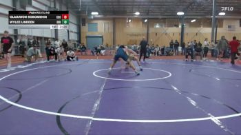 174 lbs Cons. Semi - Wylee Lindeen, Eastern Oregon University vs Olajuwon Sobomehin, Clackamas Community College