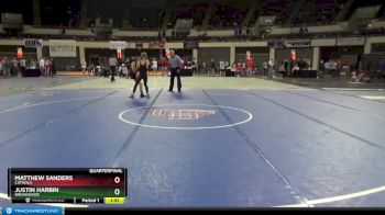 113 Elite Varsity Quarterfinal - Matthew Sanders, Catholic vs Justin Harbin, Brookwood