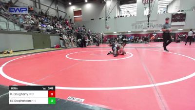 83 lbs Semifinal - Kayson Dougherty, Sperry Wrestling Club vs Messiah Stephenson, Pitbull Wrestling Academy