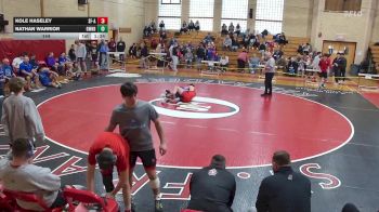 144 lbs Day 2 (round 3) - Kole Haseley, St. Francis A vs Nathan Warrior, Gowanda