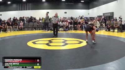 85 lbs Round 4 (6 Team) - Colton Bryce, Revival vs Hudson Morgan, Wrestling University