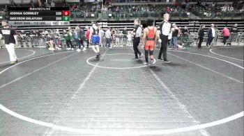 144 lbs 7th Place - Joshua Gormley, Cordoba Trained vs Greyson Delatush, Shore Thing