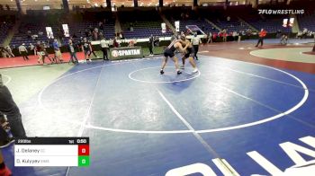 220 lbs Consi Of 16 #2 - John Delaney, Central Catholic vs Dayanch Kulyyev, Simsbury