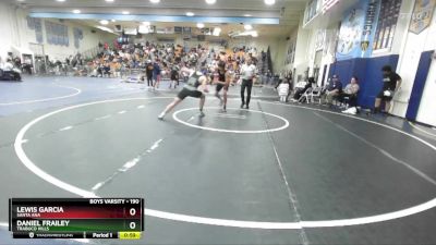 190 lbs Cons. Semi - Daniel Frailey, Trabuco Hills vs Lewis Garcia, Santa Ana