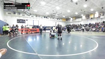 235 lbs Champ. Round 1 - Xristina Beard, South Hills vs Angie Roman, Canyon Springs