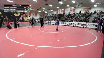 115 lbs Champ. Round 2 - Kanani Urquidez, Corona Senior vs Amber Moreira, Beaumont