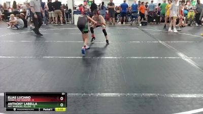 88 lbs Round 1 (6 Team) - Elias Luciano, Moser`s Mat Monster vs Anthony Labella, Mat Warriors Yellow
