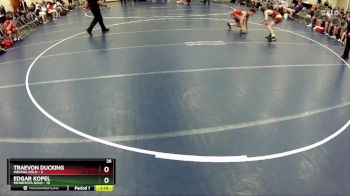 102 lbs Quarterfinals (8 Team) - Edgar Kopel, Minnesota Gold vs Traevon Ducking, Indiana Gold