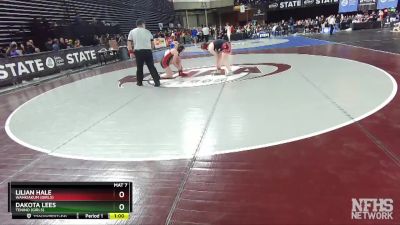 Girls 1B/2B/1A/2A 155 Cons. Round 3 - Lilian Hale, Wahkiakum ...