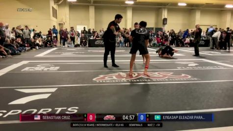 Sebastian Cruz vs Елеазар Eleazar Paramonov 2025 ADCC Charlotte Open